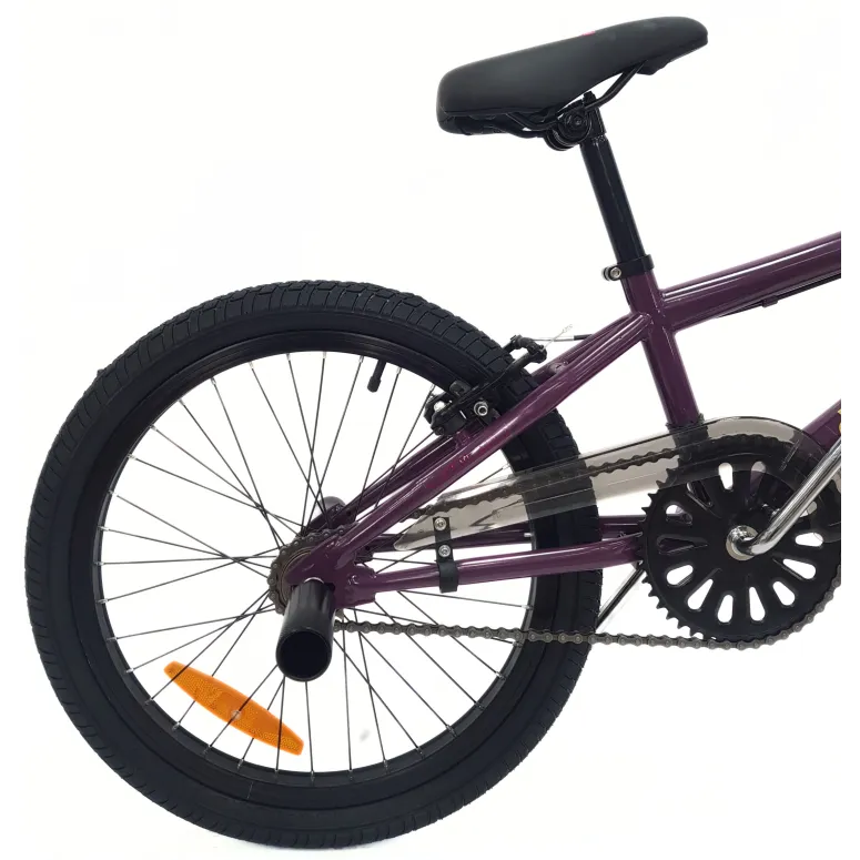 Rower BMX 20 Stalowy Młodzieżowy Kierownica Rotor 360° V-brake Pegi Osłona