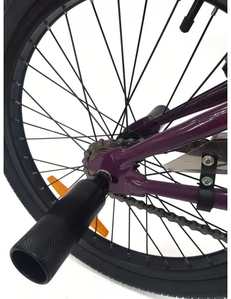 Rower BMX 20 Stalowy Młodzieżowy Kierownica Rotor 360° V-brake Pegi Osłona