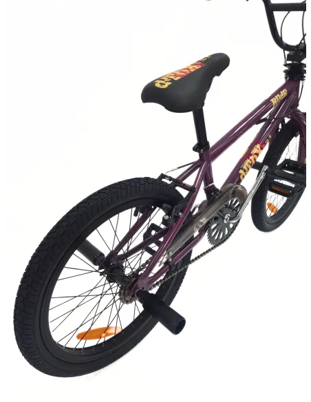 Rower BMX 20 Stalowy Młodzieżowy Kierownica Rotor 360° V-brake Pegi Osłona