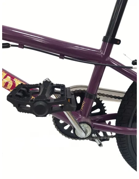 Rower BMX 20 Stalowy Młodzieżowy Kierownica Rotor 360° V-brake Pegi Osłona