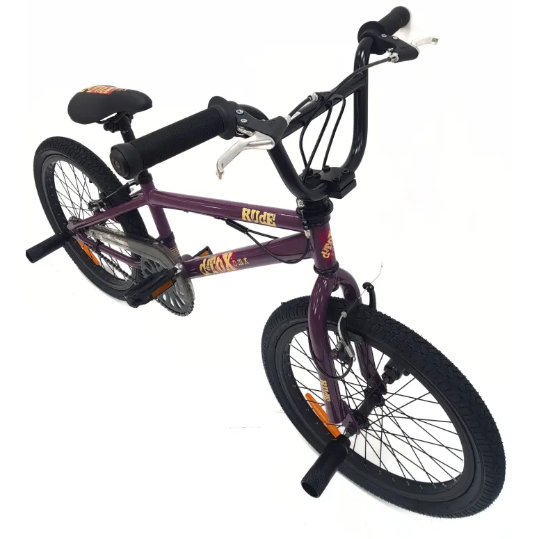 Rower BMX 20 Stalowy Młodzieżowy Kierownica Rotor 360° V-brake Pegi Osłona