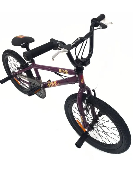 Rower BMX 20 Stalowy Młodzieżowy Kierownica Rotor 360° V-brake Pegi Osłona