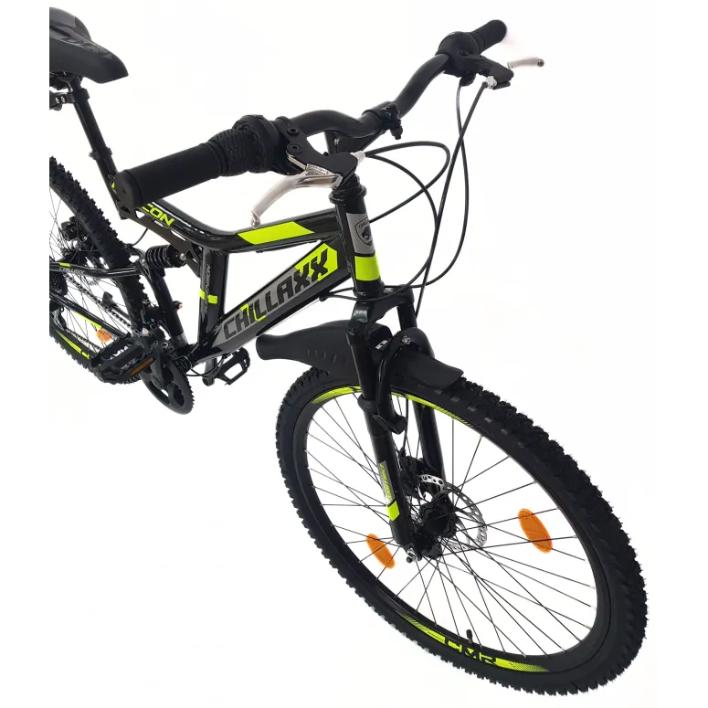 Rower Górski Młodzieżowy 26 MTB Amortyzacja Dzwonek Odblaski Tarcze Stopka