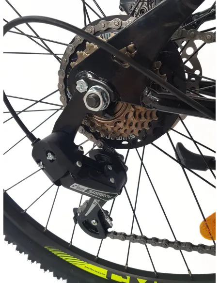 Rower Górski Młodzieżowy 26 MTB Amortyzacja Dzwonek Odblaski Tarcze Stopka