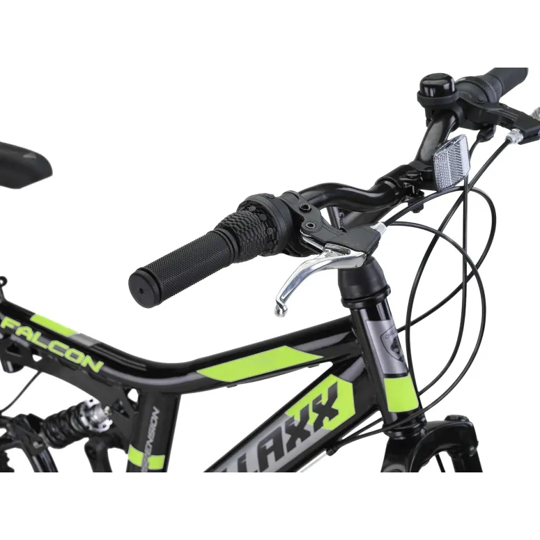 Rower Górski Młodzieżowy 26 MTB Amortyzacja Dzwonek Odblaski Tarcze Stopka