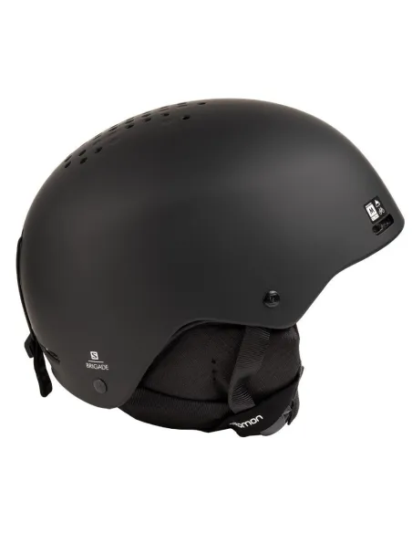Kask Narciarski Snowboardowy Salomon Brigade ABS EPS Czarny M 56-59cm