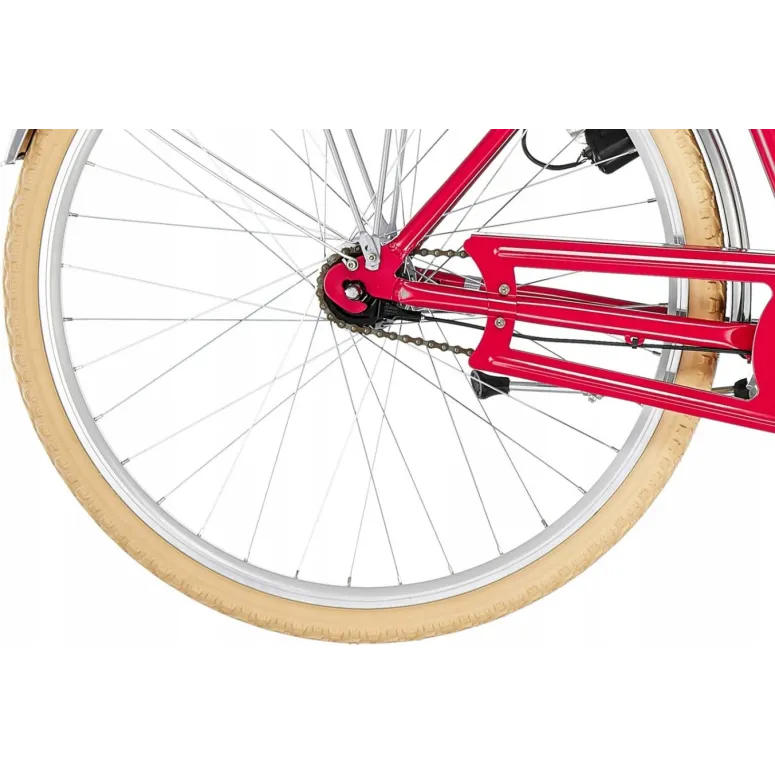Rower Miejski Damski 28 Koszyk Retro Oświetlenie - 4