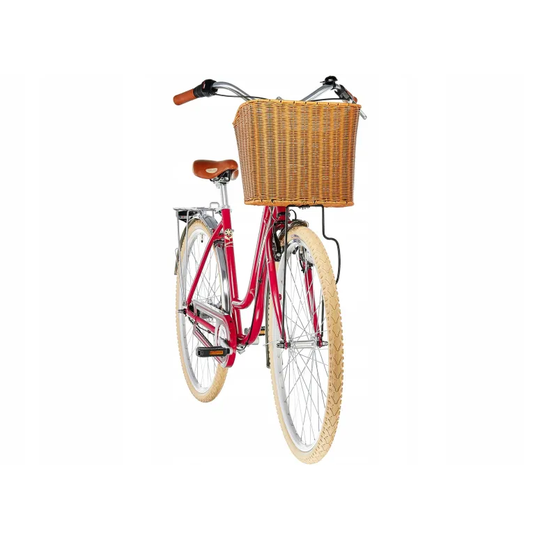 Rower Miejski Damski 28 Koszyk Retro Oświetlenie - 7