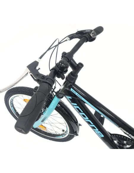 Rower Dziecięcy 20 Stalowy Stopka Światła Bagażnik Odblaski Dzwonek Revo