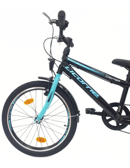 Rower Dziecięcy 20 Stalowy Stopka Światła Bagażnik Odblaski Dzwonek Revo