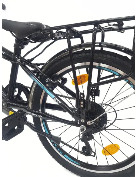 Rower Dziecięcy 20 Stalowy Stopka Światła Bagażnik Odblaski Dzwonek Revo