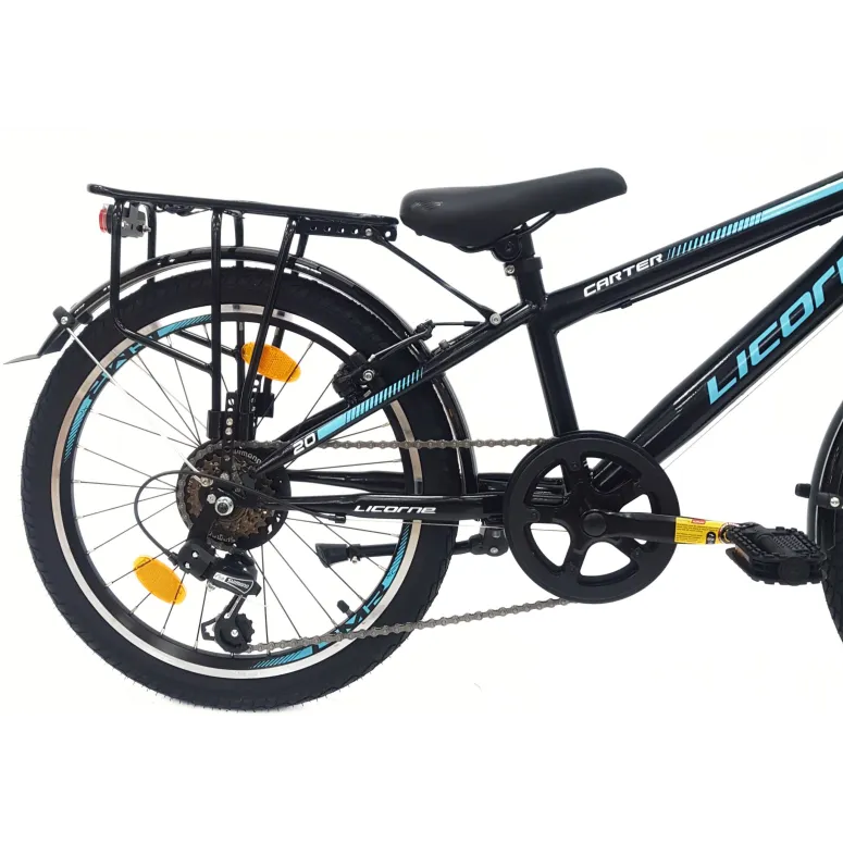 Rower Dziecięcy 20 Stalowy Stopka Światła Bagażnik Odblaski Dzwonek Revo