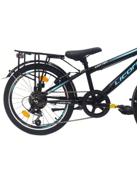 Rower Dziecięcy 20 Stalowy Stopka Światła Bagażnik Odblaski Dzwonek Revo