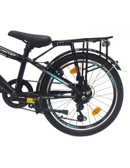 Rower Dziecięcy 20 Stalowy Stopka Światła Bagażnik Odblaski Dzwonek Revo