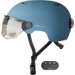 Kask Rowerowy Cosmo Connected Fusion Inteligentny Cat 1 55-60 cm Niebieski