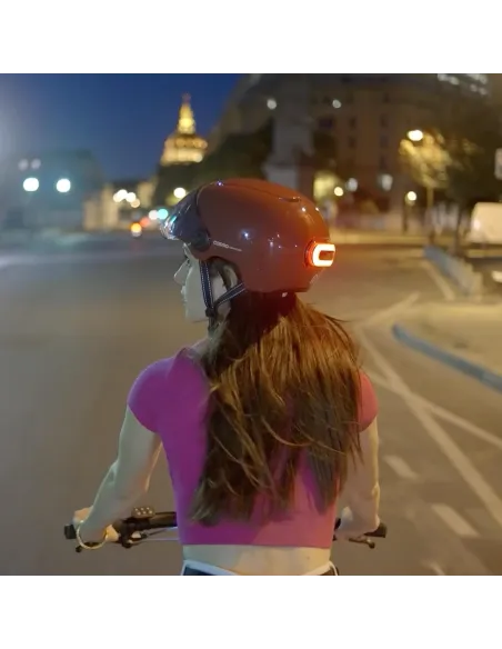 Kask Rowerowy Cosmo Connected Fusion Inteligentny Cat 1 55-60 cm Niebieski - 5