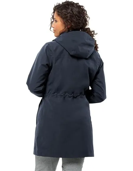 Kurtka Damska Zimowa Jack Wolfskin Ottawa Coat 3 W 1 Wodoodporna L - 3