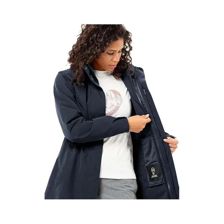 Kurtka Damska Zimowa Jack Wolfskin Ottawa Coat 3 W 1 Wodoodporna L - 4