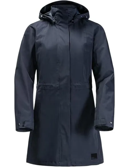 Kurtka Damska Zimowa Jack Wolfskin Ottawa Coat 3 W 1 Wodoodporna L - 5