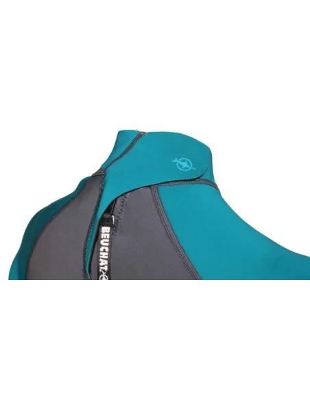 Kobieca Pianka Do Nurkowania Kombinezon Beuchat Atoll Snorkeling Neopren L - 3