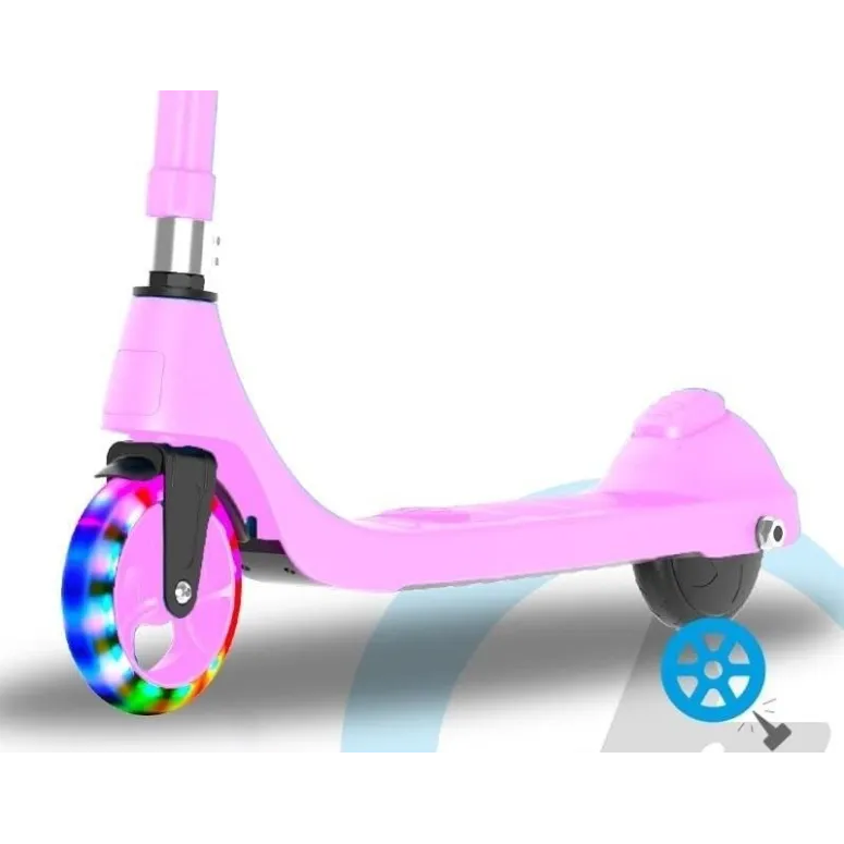 Hulajnoga Elektryczna Dla Dzieci Beeper Kiddy Lite FWE50 Różowa 10km/h 6km