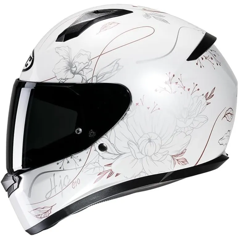 Kask Motocyklowy Integralny HJC C10 Epik Biały APC Poliwęglan r. XXS UV-99%