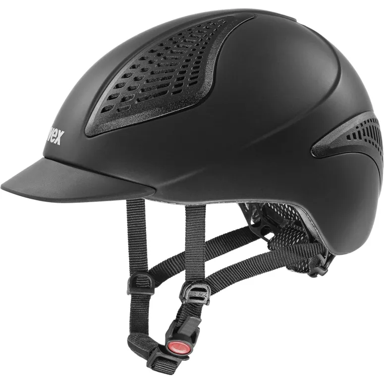 Kask Jeździecki Uvex Exxential II Z Wentylacją IAS 3D 56-61cm Czarny