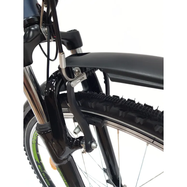 Rower Górski 28 Męski Damski V-brake Revo Światła Dynamo Błotniki Odblaski