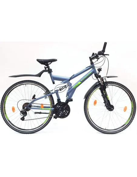 Rower Górski 28 Męski Damski V-brake Revo Światła Dynamo Błotniki Odblaski