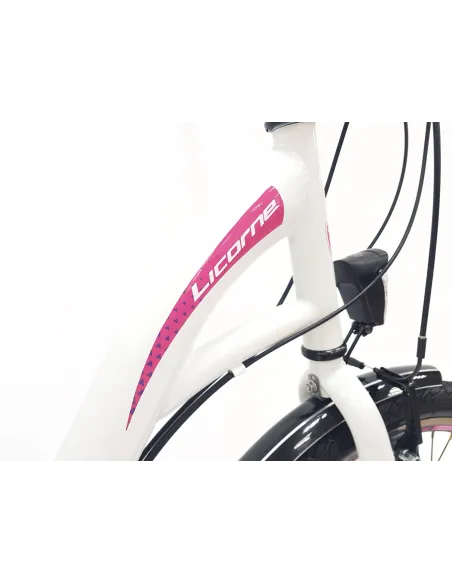 Rower Miejski Dziewczęcy 24 Dziecięcy Revo 21 bieg Stopka Bagażnik Dzwonek