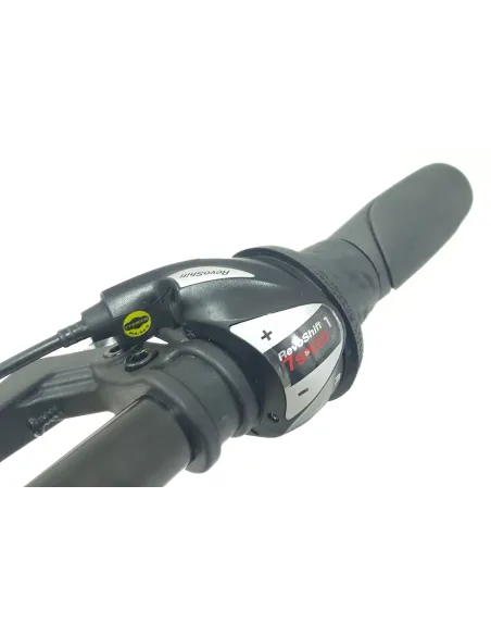 Rower Miejski Dziewczęcy 24 Dziecięcy Revo 21 bieg Stopka Bagażnik Dzwonek