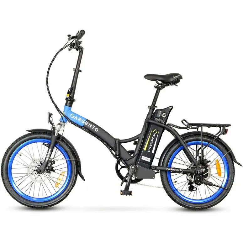 Składany Rower Elektryczny 20 Wspomaganie ALU - 10
