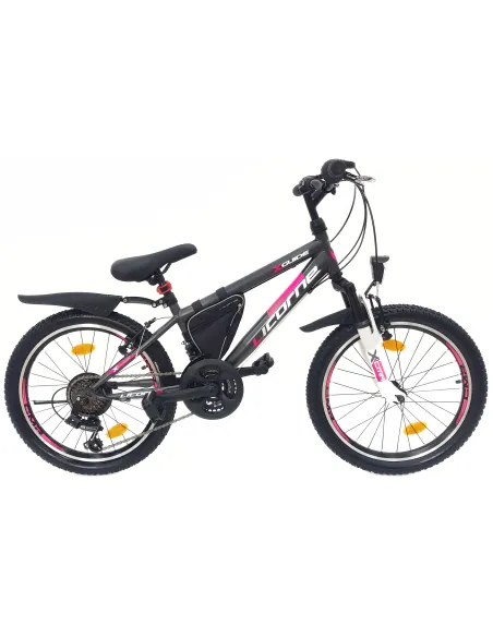 Rower Górski Dziecięcy 20 Dziewczęcy Dzwonek Sakwa Oświetlenie Odblaski