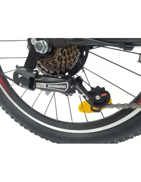 Rower Dziecięcy Górski 20 Stal Oświetlenie Sakwa Odblaski Stopka Dzwonek