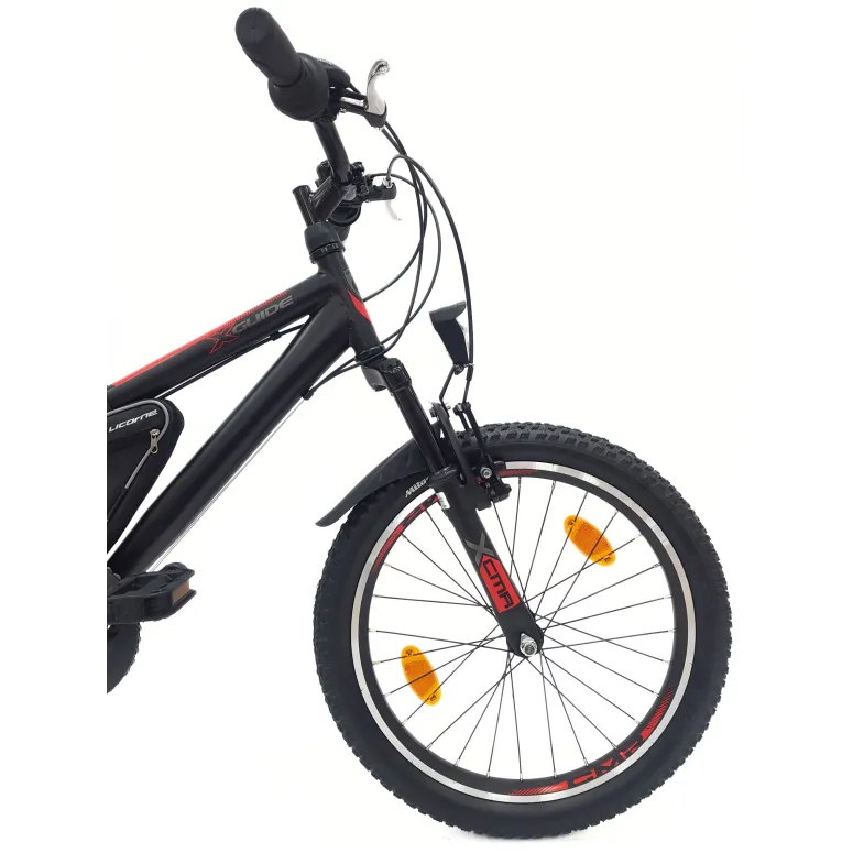 Rower Dziecięcy Górski 20 Stal Oświetlenie Sakwa Odblaski Stopka Dzwonek