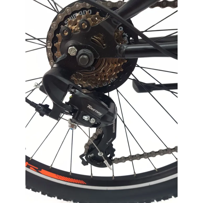 Rower Górski Młodzieżowy 26 MTB Amortyzacja Błotniki Odblaski Stopka Cyngle