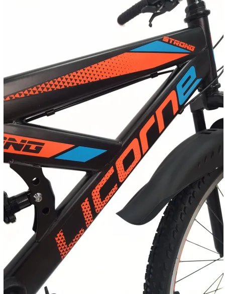 Rower Górski Młodzieżowy 26 MTB Amortyzacja Błotniki Odblaski Stopka Cyngle