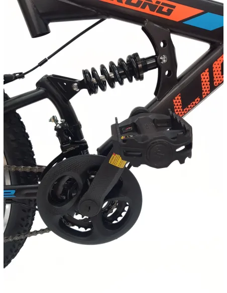 Rower Górski Młodzieżowy 26 MTB Amortyzacja Błotniki Odblaski Stopka Cyngle