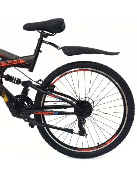 Rower Górski Młodzieżowy 26 MTB Amortyzacja Błotniki Odblaski Stopka Cyngle