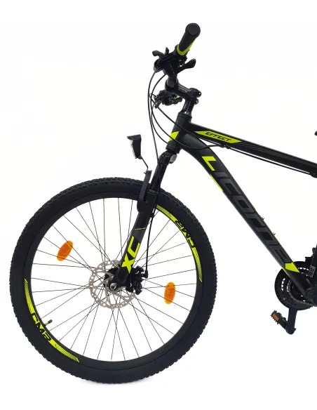 Rower Górski Uniwersalny 27,5 ALU MTB Tarcze Cyngle 21 bieg Światła Unisex