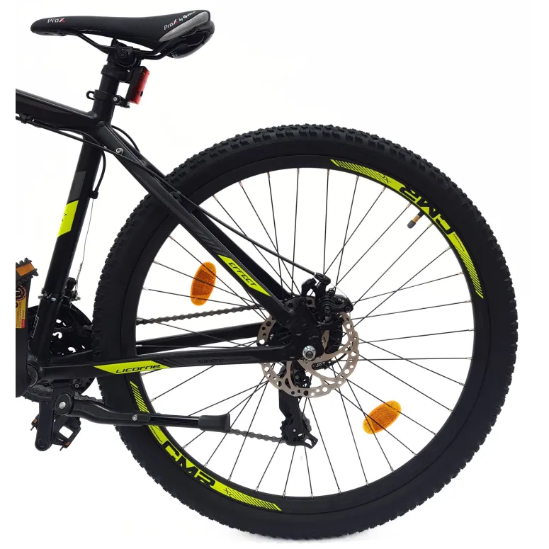 Rower Górski Uniwersalny 27,5 ALU MTB Tarcze Cyngle 21 bieg Światła Unisex