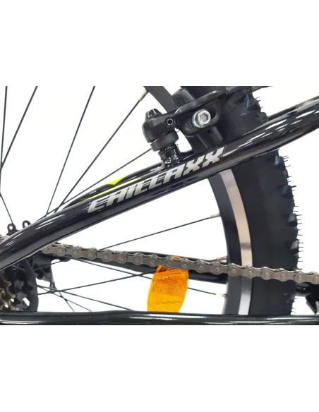 Rower Górski Dziecięcy 24 Stal MTB Młodzieżowy Amortyzacja Dzwonek Błotniki