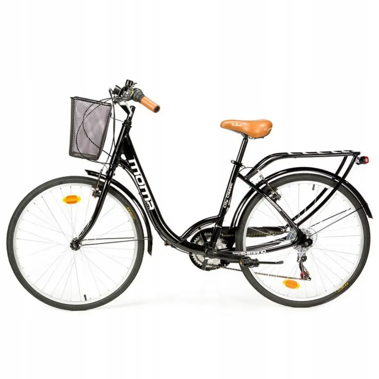 Rower Miejski Damski 26 Moma Aluminiowy Holenderka - 2