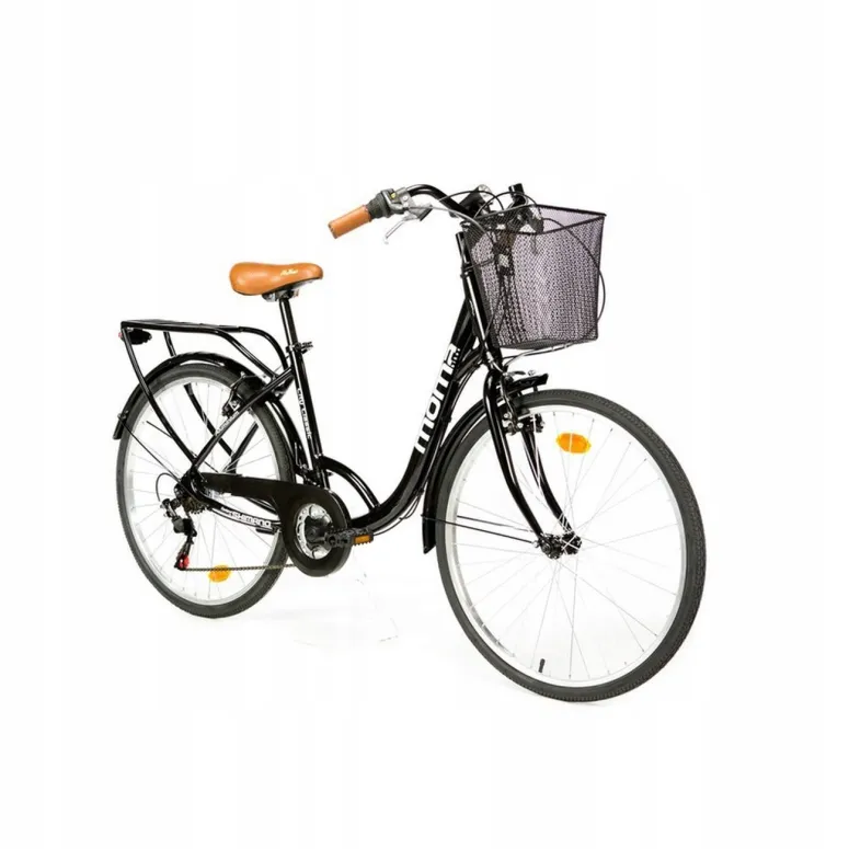 Rower Miejski Damski 26 Moma Aluminiowy Holenderka - 7