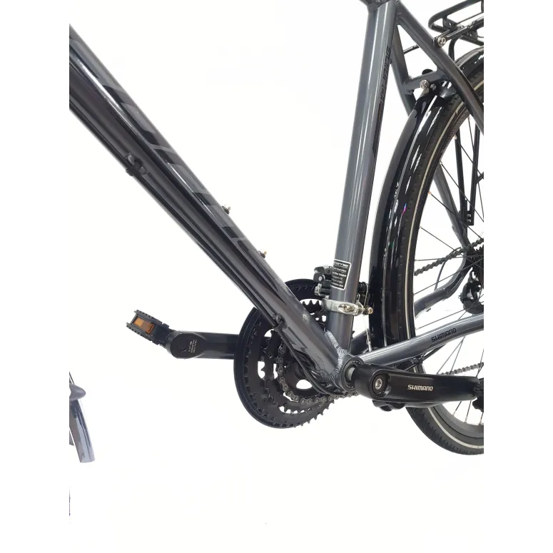 Rower Męski Trekkingowy 28 Alu Bagażnik Dzwonek Oświetlenie Stopka Cyngle