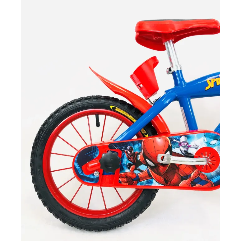 Rower Dziecięcy 14 Chłopięcy Koła Boczne Spiderman - 3