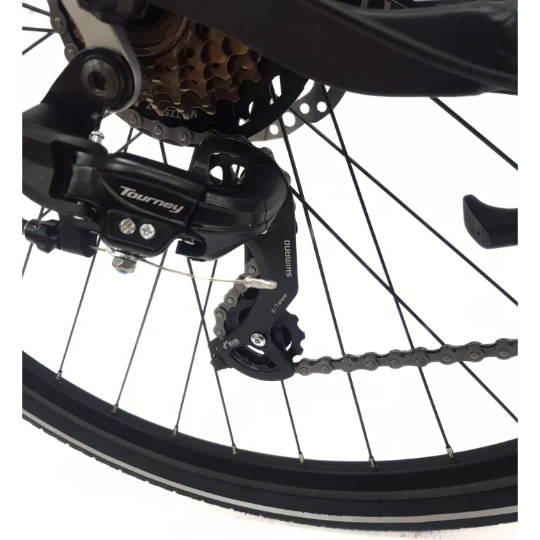 Rower Trekkingowy Damski 28 Rekreacyjny Turystyczny Bagażnik Oświetlenie