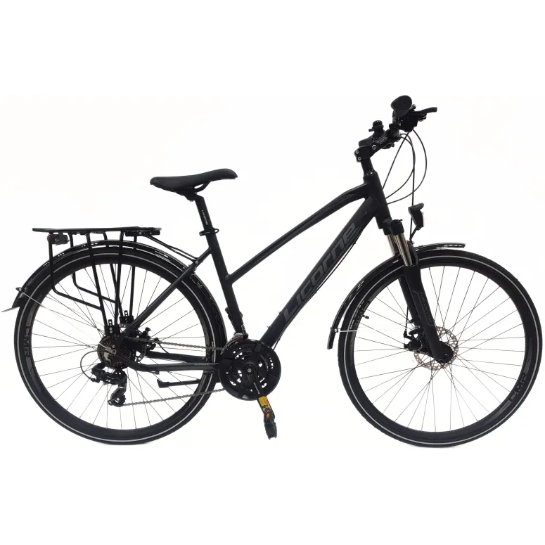 Rower Trekkingowy Damski 28 Rekreacyjny Turystyczny Bagażnik Oświetlenie