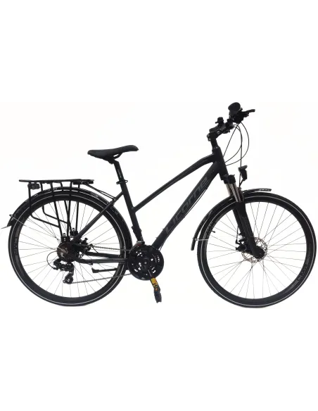 Rower Trekkingowy Damski 28 Rekreacyjny Turystyczny Bagażnik Oświetlenie