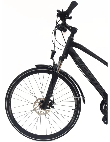 Rower Trekkingowy Damski 28 Rekreacyjny Turystyczny Bagażnik Oświetlenie